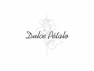 Dulce Pétalo logo design by ubai popi