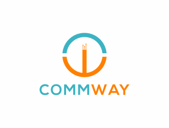 CommWay logo design by ubai popi