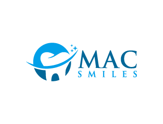 MAC SMILES logo design by denfransko