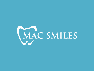 MAC SMILES logo design by ubai popi