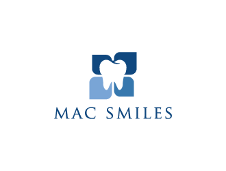 MAC SMILES logo design by pencilhand