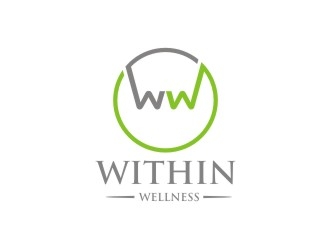 Within Wellness logo design by EkoBooM