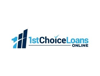1st Choice Online Loans logo design by jaize