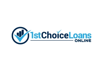 1st Choice Online Loans logo design by jaize