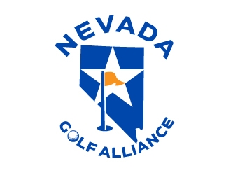 Nevada Golf Alliance   logo design by jaize