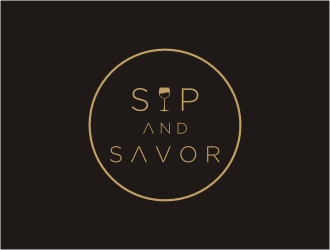 We Know Vino or Sip and Savor logo design by bunda_shaquilla
