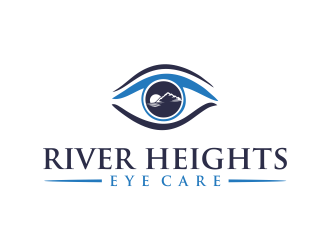 River Heights Eye Care logo design by oke2angconcept