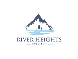 River Heights Eye Care logo design by EkoBooM