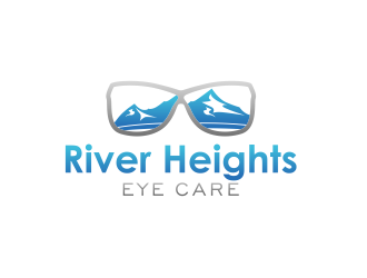 River Heights Eye Care logo design by serprimero