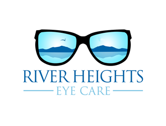 River Heights Eye Care logo design by kunejo