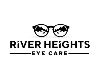 River Heights Eye Care logo design by Roma