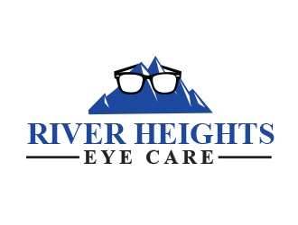 River Heights Eye Care logo design by Roma