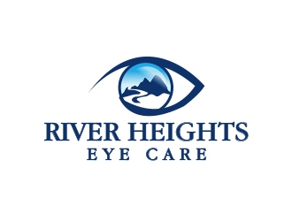 River Heights Eye Care logo design by Roma