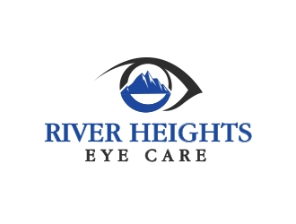 River Heights Eye Care logo design by Roma