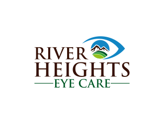 River Heights Eye Care logo design by ingepro