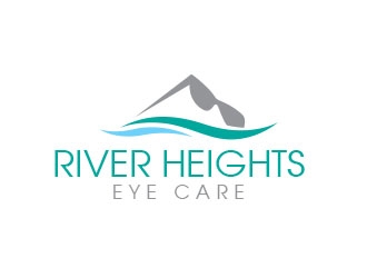 River Heights Eye Care logo design by Sorjen