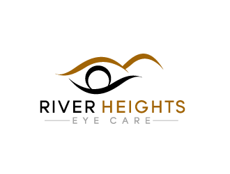 River Heights Eye Care logo design by bluespix