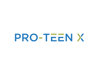 PRO-TEEN X logo design by oke2angconcept