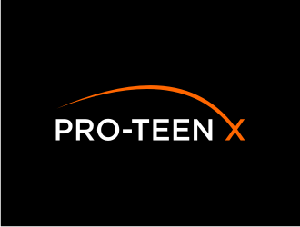 PRO-TEEN X logo design by bricton