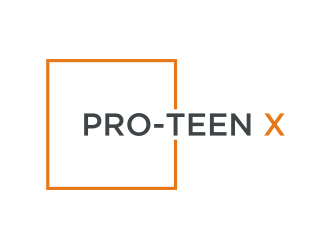 PRO-TEEN X logo design by Diancox
