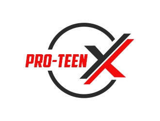 PRO-TEEN X logo design by Benok