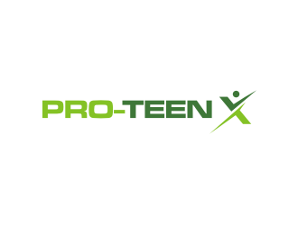 PRO-TEEN X logo design by R-art