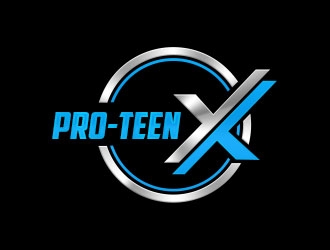 PRO-TEEN X logo design by Benok