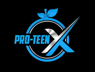 PRO-TEEN X logo design by Benok