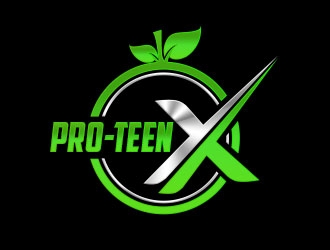 PRO-TEEN X logo design by Benok