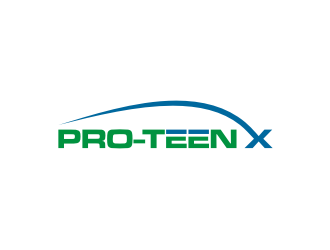 PRO-TEEN X logo design by rief