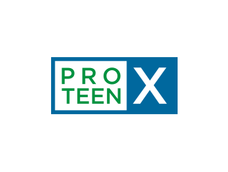 PRO-TEEN X logo design by rief