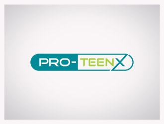 PRO-TEEN X logo design by zinnia