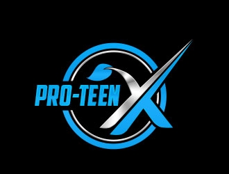 PRO-TEEN X logo design by Benok