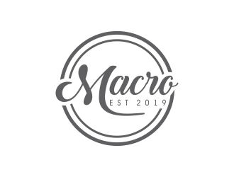 Macro  logo design by oke2angconcept