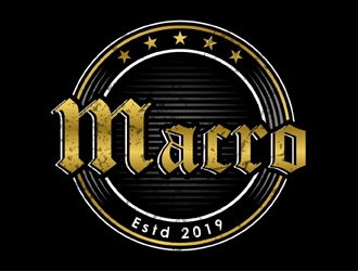 Macro  logo design by MAXR
