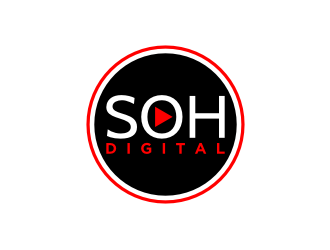 SOH Digital logo design by bricton