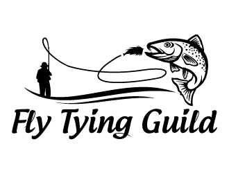 Fly Tying Guild logo design by ElonStark