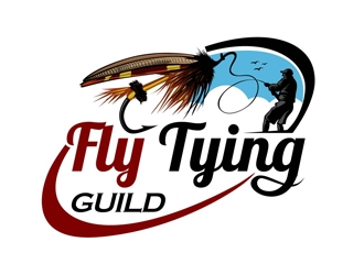 Fly Tying Guild logo design by DreamLogoDesign