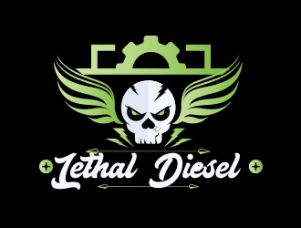Lethal Diesel logo design by heba