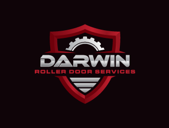 Darwin Roller Door services logo design by Remok