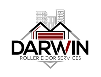Darwin Roller Door services logo design by DreamLogoDesign