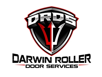 Darwin Roller Door services logo design by DreamLogoDesign