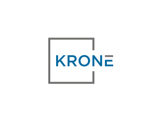 KRONE logo design by rief