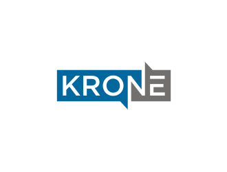 KRONE logo design by rief