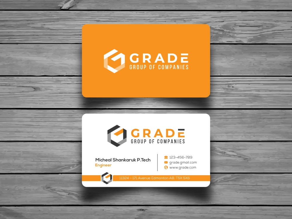 Grade Group of Companies Inc. logo design by labo