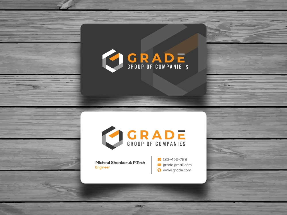 Grade Group of Companies Inc. logo design by labo