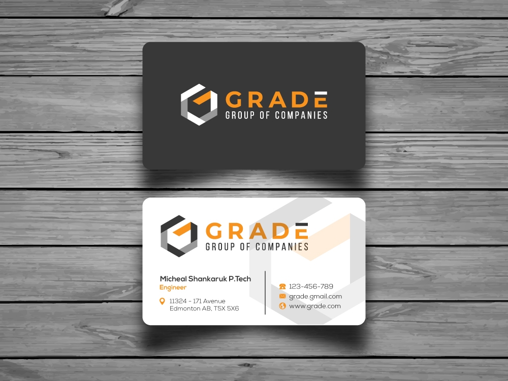 Grade Group of Companies Inc. logo design by labo