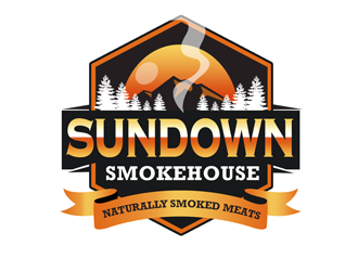 Sundown Smokehouse - Naturally Smoked Jerky logo design by kunejo