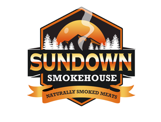 Sundown Smokehouse - Naturally Smoked Jerky logo design by kunejo
