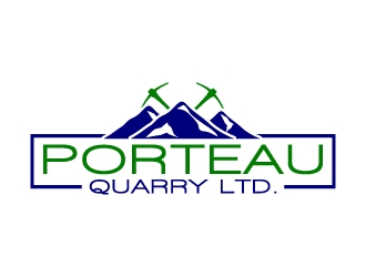 Porteau Quarry Ltd. logo design by karjen